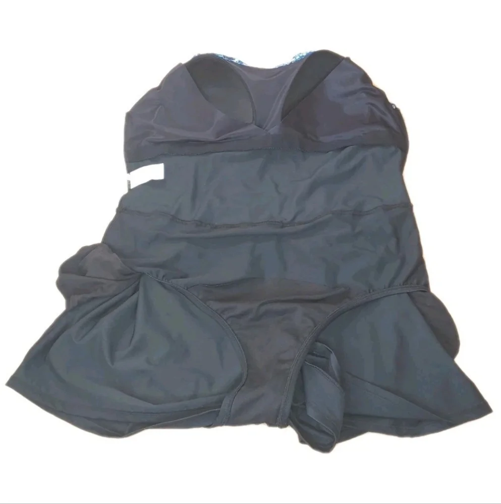 Trimshaper romper swimsuit
